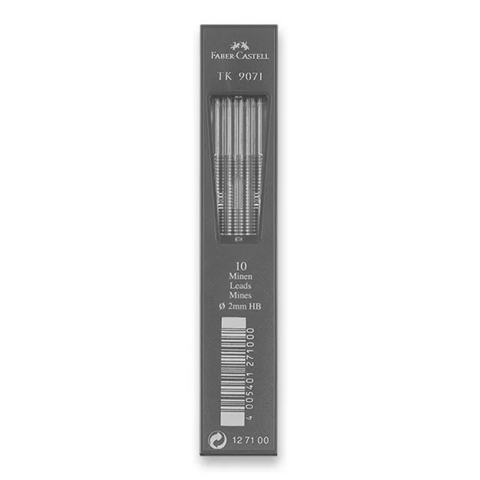 Główne zdjęcie produktu Grafitové tuhy Faber-Castell TK 9071 2 mm,tvrdost HB