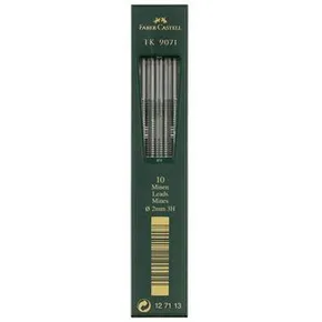 Ołówki grafitowe TK 9071 Versatil 2mm TB/10 9071/3H Faber Castell 127113