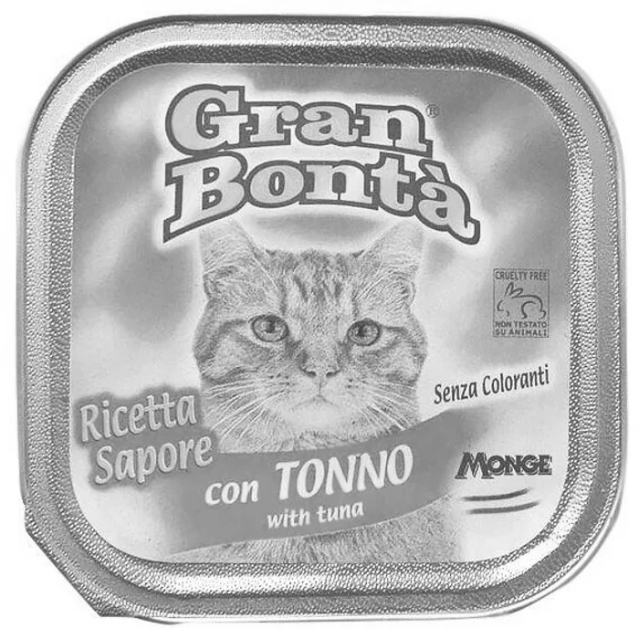 Główne zdjęcie produktu GRAN BONTA paštika s tuňákem pro kočky 100g