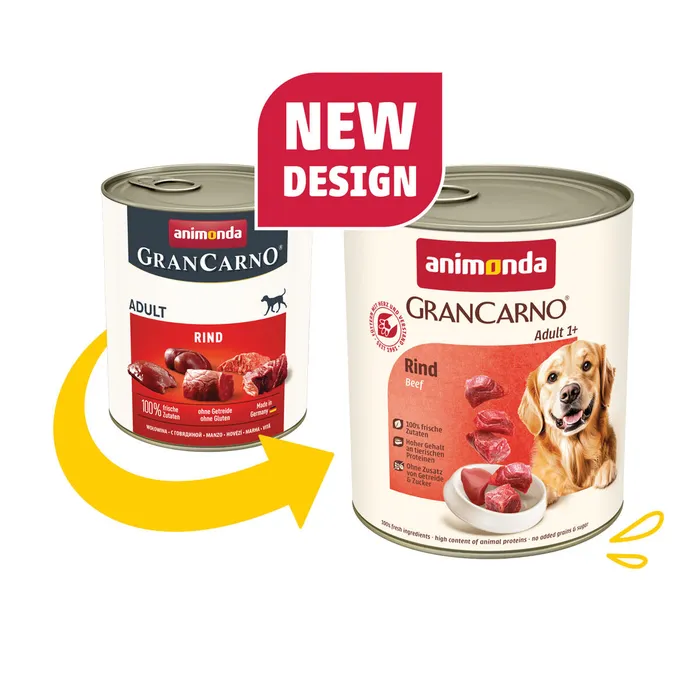 Główne zdjęcie produktu GRANCARNO Adult - hovězí 800g