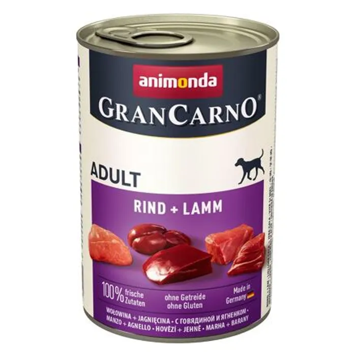 Główne zdjęcie produktu GRANCARNO Adult - hovězí, jehněčí 400g