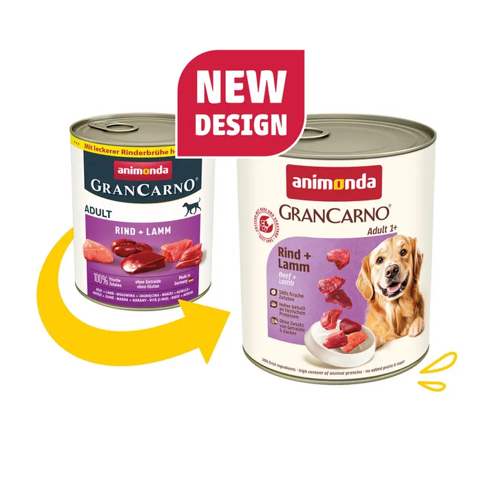 Główne zdjęcie produktu GRANCARNO Adult - hovězí, jehněčí 800g