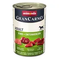 GRANCARNO Adult - wołowina, serce kacze 400g