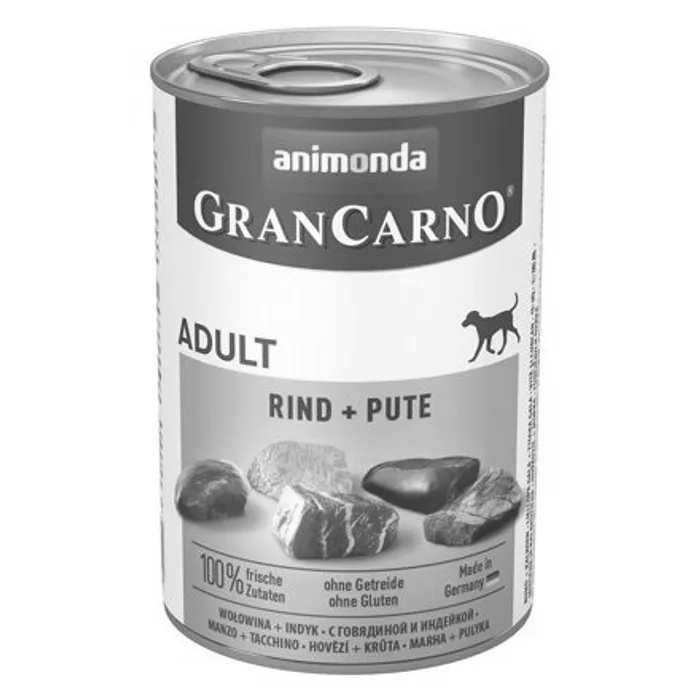 Główne zdjęcie produktu GRANCARNO Adult - hovězí, krůta 400g