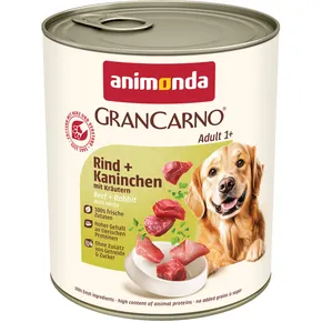 GRANCARNO Adult - królik + zioła 800g