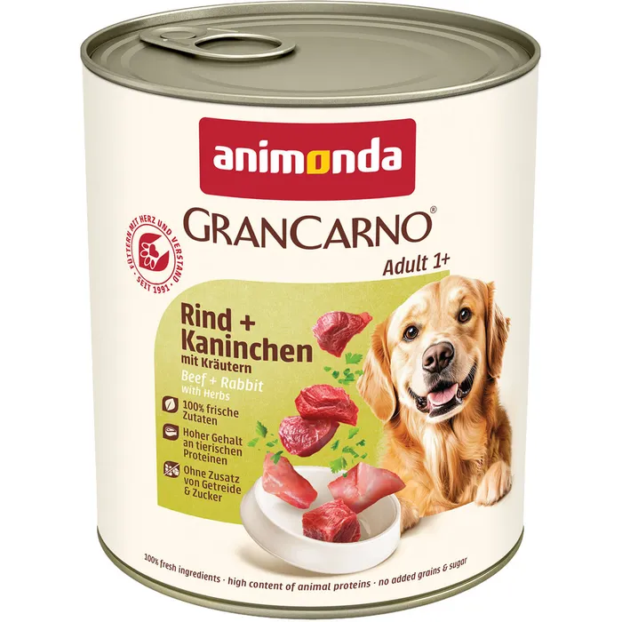 Główne zdjęcie produktu GRANCARNO Adult - králík + bylinky 800g