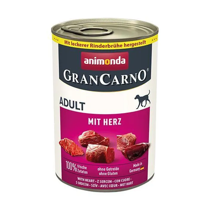 Główne zdjęcie produktu GRANCARNO Adult - se srdcem 400 g
