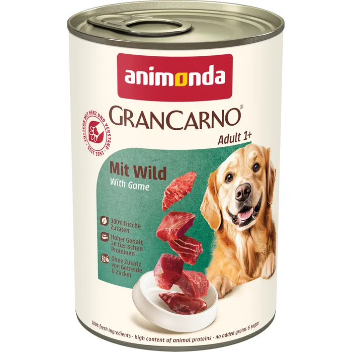 Główne zdjęcie produktu GRANCARNO Adult - se zvěřinou 400 g