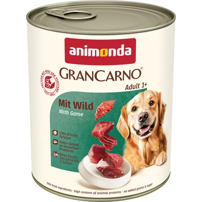 Główne zdjęcie produktu GRANCARNO Adult - se zvěřinou 800 g