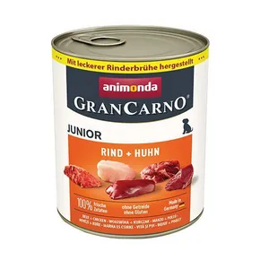 GRANCARNO JUNIOR - kurczak, wołowina 800g
