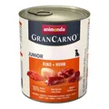GRANCARNO JUNIOR - kurczak, wołowina 800g