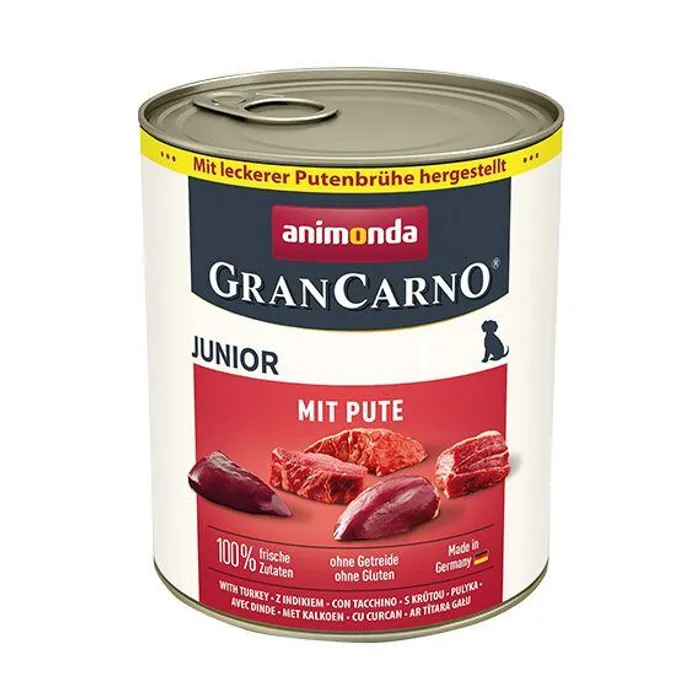 Główne zdjęcie produktu GRANCARNO Junior - s krůtím masem 800 g