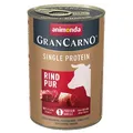 Następne zdjęcie produktu GRANCARNO Single Protein 400 g czystej wołowiny, konserwa dla psów