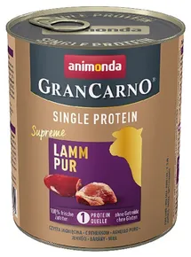 GRANCARNO Single Protein 800 g czysta jagnięcina, konserwowa dla psów