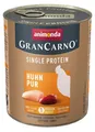 GRANCARNO Single Protein 800 g czysty kurczak, konserwa dla psów