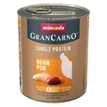 Następne zdjęcie produktu GRANCARNO Single Protein 800 g czysty kurczak, konserwa dla psów