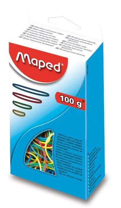 Główne zdjęcie produktu Gumičky, 100 g, mix barev
