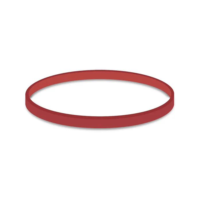 Główne zdjęcie produktu Gumičky červené silné (3 mm, průměr 8 cm) [1 kg]