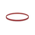 Gumka recepturka wąska czerwona 1mm średnica 6cm [50 g]