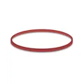 Gumka recepturka wąska czerwona 1mm średnica 8cm [1 kg]