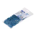 Gumka recepturka wąska niebieska 1mm średnica 2cm [50 g]