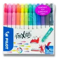 Markery "Frixion Colors", zestaw, 12 kolorów, 0,39-0,7 mm, ścieralne, PILOT