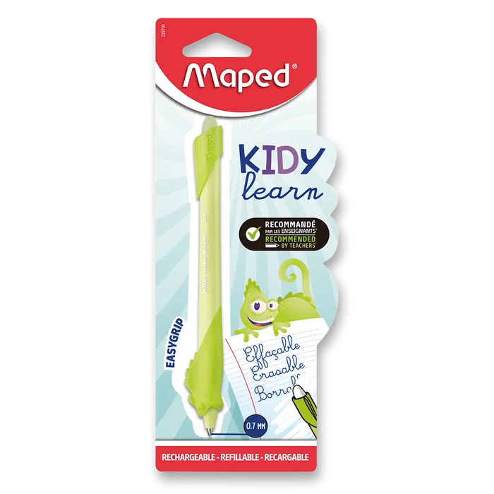 Główne zdjęcie produktu Gumovací pero Maped Kidy Learn Magic Chameleon - chameleon, blistr