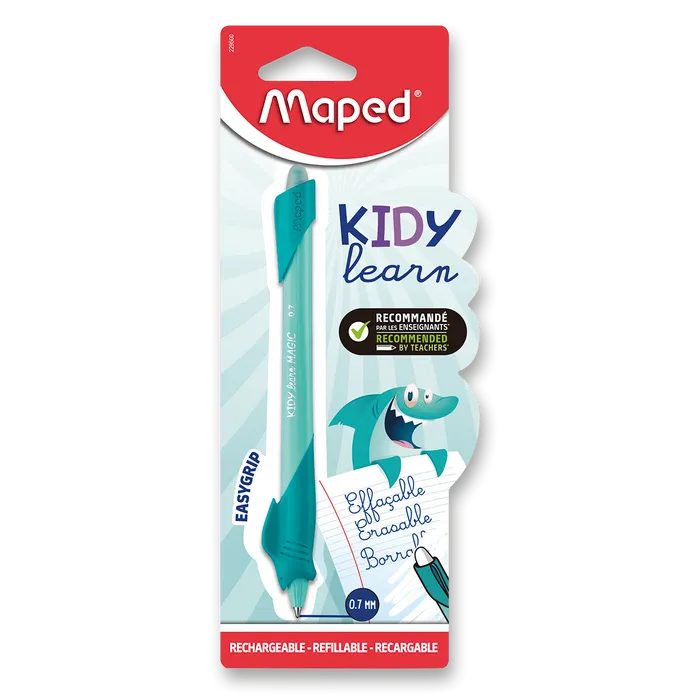 Główne zdjęcie produktu Gumovací pero Maped Kidy Learn Magic Shark - žralok, blistr