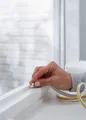 Następne zdjęcie produktu Uszczelka gumowa „tesamoll® P profil 5390”, biała, 9 ??mm x 6 m, TESA