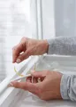 Następne zdjęcie produktu Uszczelka gumowa „tesamoll® P profil 5390”, biała, 9 ??mm x 6 m, TESA