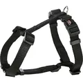 Następne zdjęcie produktu Uprząż H PREMIUM - czarna XXS-XS: klatka piersiowa: 20-32cm/10mm