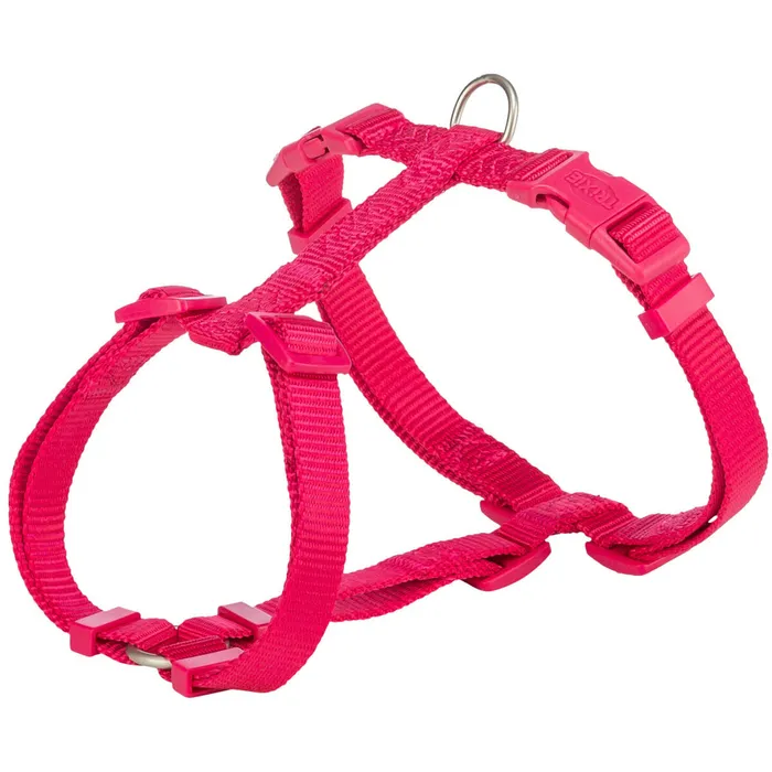 Główne zdjęcie produktu H-postroj PREMIUM, fuchsia M-L:hruď:52-75cm/20mm