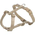 Uprząż H PREMIUM, piaskowa M-L:klatka piersiowa:52-75cm/20mm
