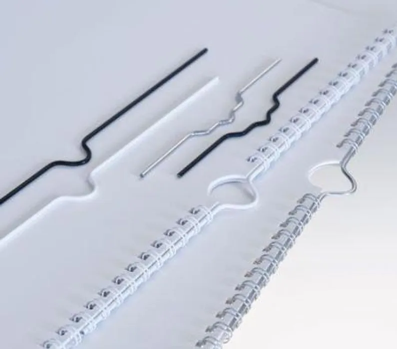 Główne zdjęcie produktu háčky stříbrné -kalendářové vazby 290 mm