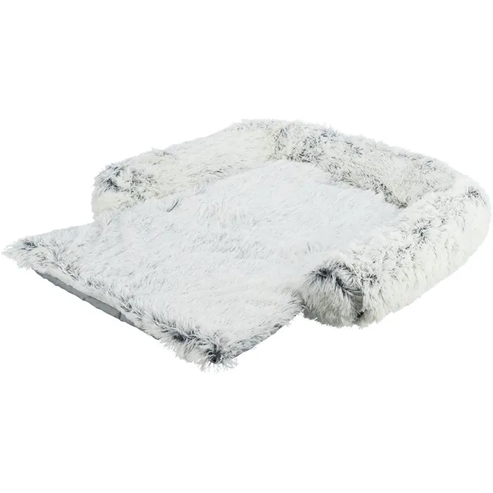 Główne zdjęcie produktu HARVEY, lůžko s funkcí ochrany nábytku, bílá/černá 90 x 90 cm