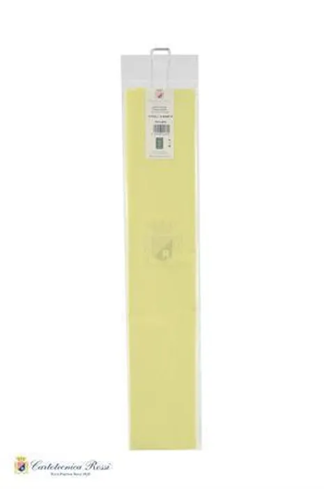 Główne zdjęcie produktu Hedvábný papír, vanilkově žlutá, v archu 50 x 76 cm, 21 g, 6 archů/balení, CRF6072