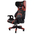 Następne zdjęcie produktu Dla gracza fotel E-blue COBRA, czerwona, Bluetooth, + zestaw gamingowy Polygon