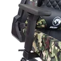 Dla gracza fotel Marvo CH-134, czarna, zagłówek i poduszka lędźwiowa