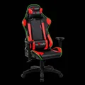Fotel gamingowy Red Fighter C8, czarny, + mysz Marvo M519, PROMO, podświetlenie RGB