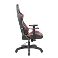 Fotel gamingowy Red Fighter C8, czarny, + mysz Marvo M519, PROMO, podświetlenie RGB
