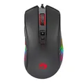Fotel gamingowy Red Fighter C8, czarny, + mysz Marvo M519, PROMO, podświetlenie RGB