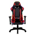 Dla gracza fotel Red Fighter C8, czarno-czerwona, + zestaw 3 w 1 CM370 PROMO, podświetlenie RGB