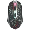 Dla gracza fotel Red Fighter C8, czarno-czerwona, + zestaw 3 w 1 CM370 PROMO, podświetlenie RGB