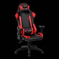 Następne zdjęcie produktu Dla gracza fotel Red Fighter C8, czarno-czerwona, + zestaw 3 w 1 CM370 PROMO, podświetlenie RGB