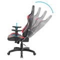Dla gracza fotel Red Fighter C8, czarno-czerwona, + zestaw 3 w 1 CM370 PROMO, podświetlenie RGB