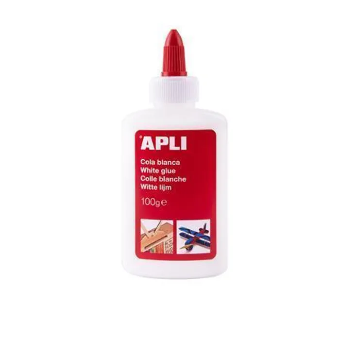 Główne zdjęcie produktu Hobby bílé lepidlo "Hobby glue", 100 g, APLI