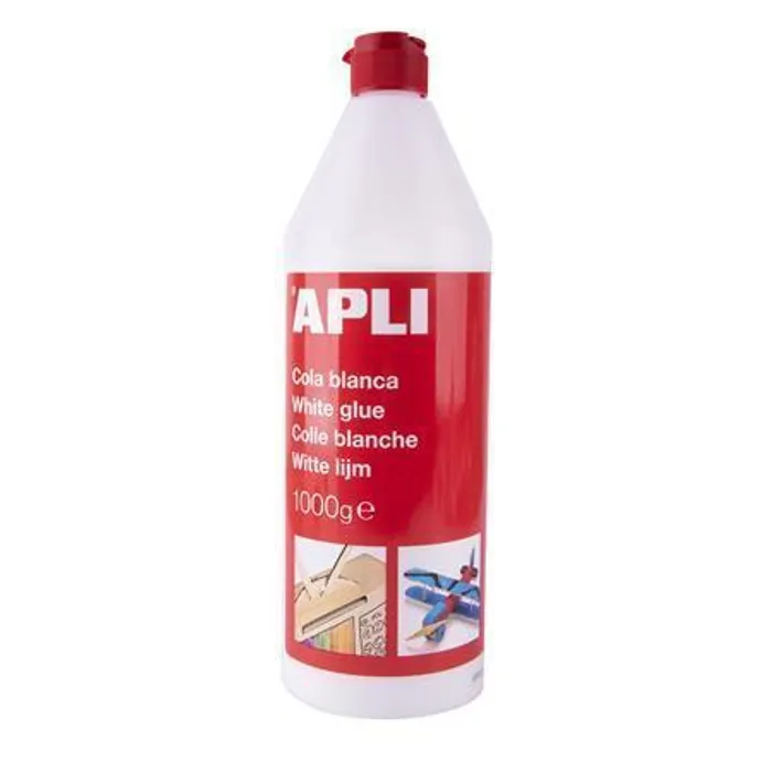 Główne zdjęcie produktu Hobby bílé lepidlo "Hobby glue", 1000 g, APLI