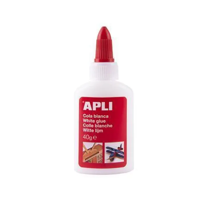 Główne zdjęcie produktu Hobby bílé lepidlo "Hobby glue", 40 g, APLI