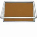 Następne zdjęcie produktu Horizontální vitrina se zámkem, 150 x 100 cm - korkový vnitřek