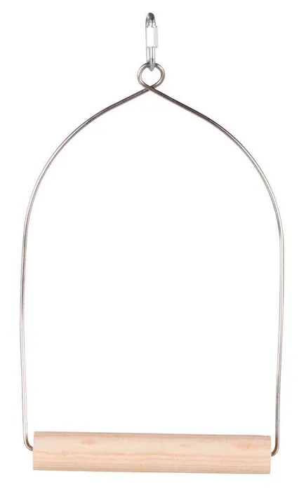 Główne zdjęcie produktu Houpačka klenutá 15 x 27 cm, dřevo/drát